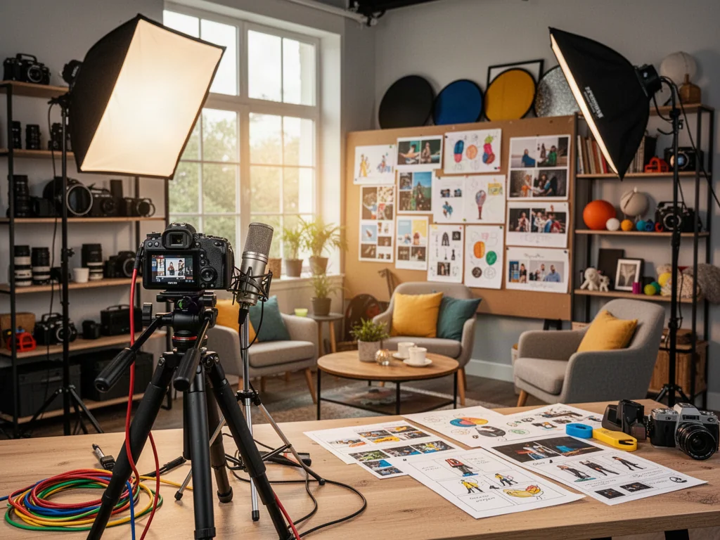 Jak zaplanować produkcję wideo, aby studio wspierało cel, a nie tylko jakość obrazu?