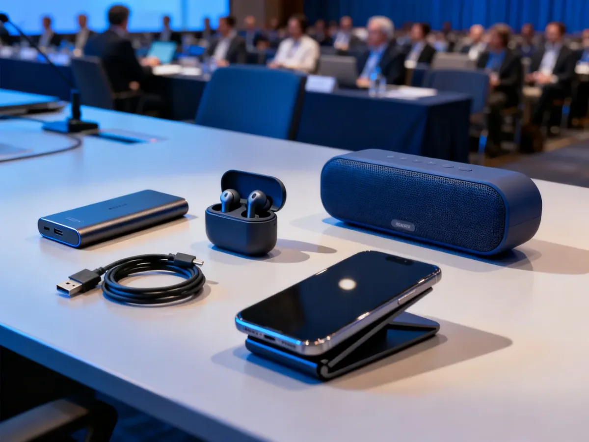 Nowoczesne gadżety technologiczne przygotowane na konferencję