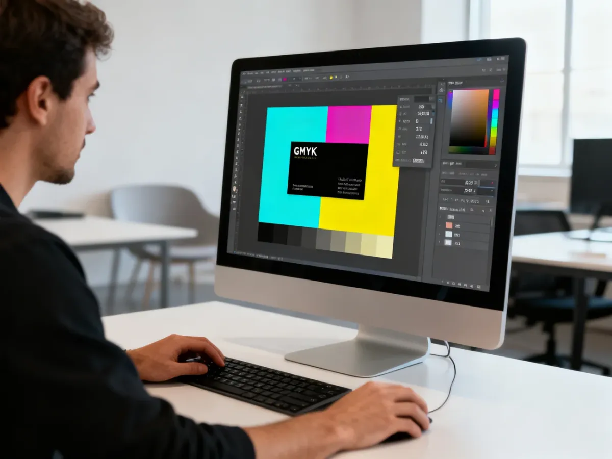 Przygotowanie pliku wizytówki do druku w programie graficznym